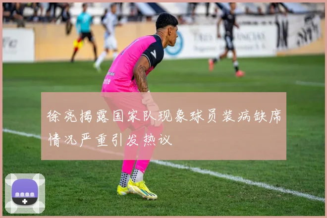 徐亮揭露国家队现象球员装病缺席情况严重引发热议